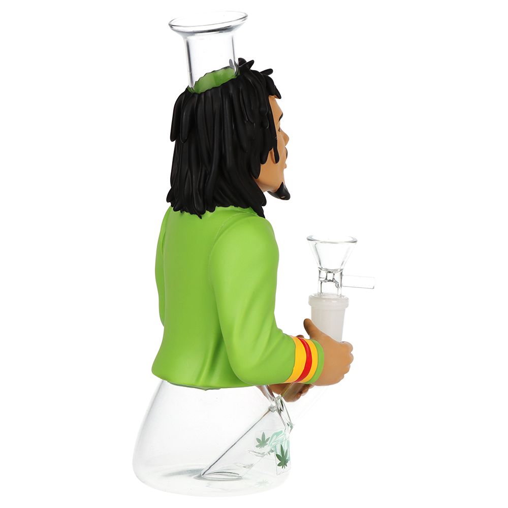 Reggae Legend Glass & Vinyl Water Pipe
