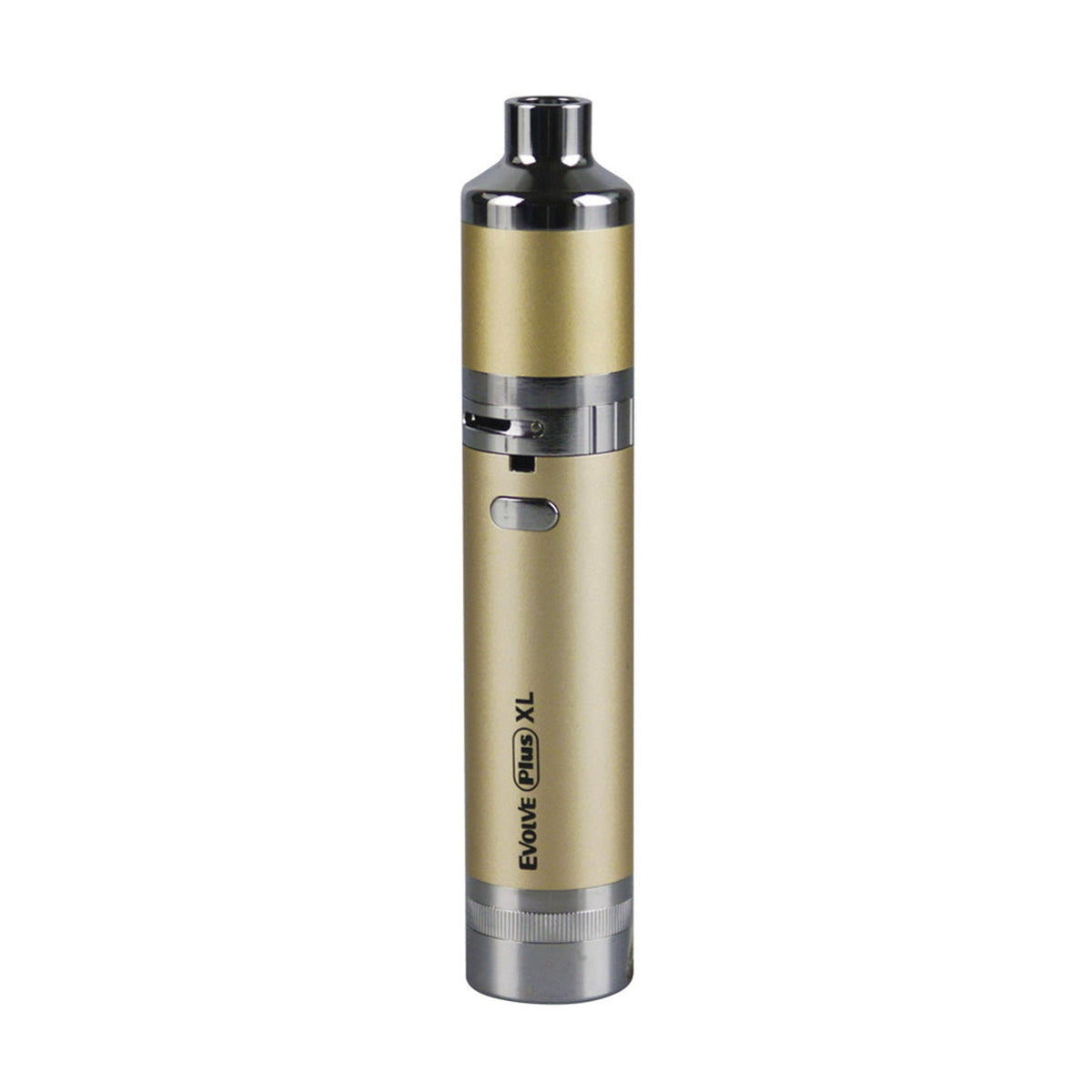 Yocan Evolve Plus XL Wax Vaporizer in gold, quad coil quartz rod