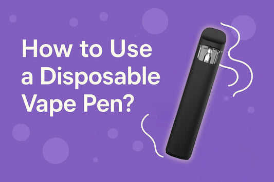 How to Use a Disposable Vape Pen
