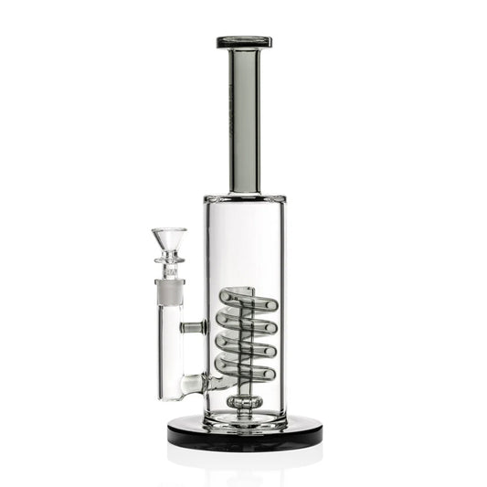 GRAV Coil Showerhead Water Pipe Transprent Black