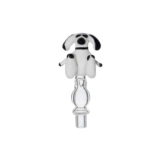 Handmade Dog Glass Carb Cap For Dr. Dabber Switch 2