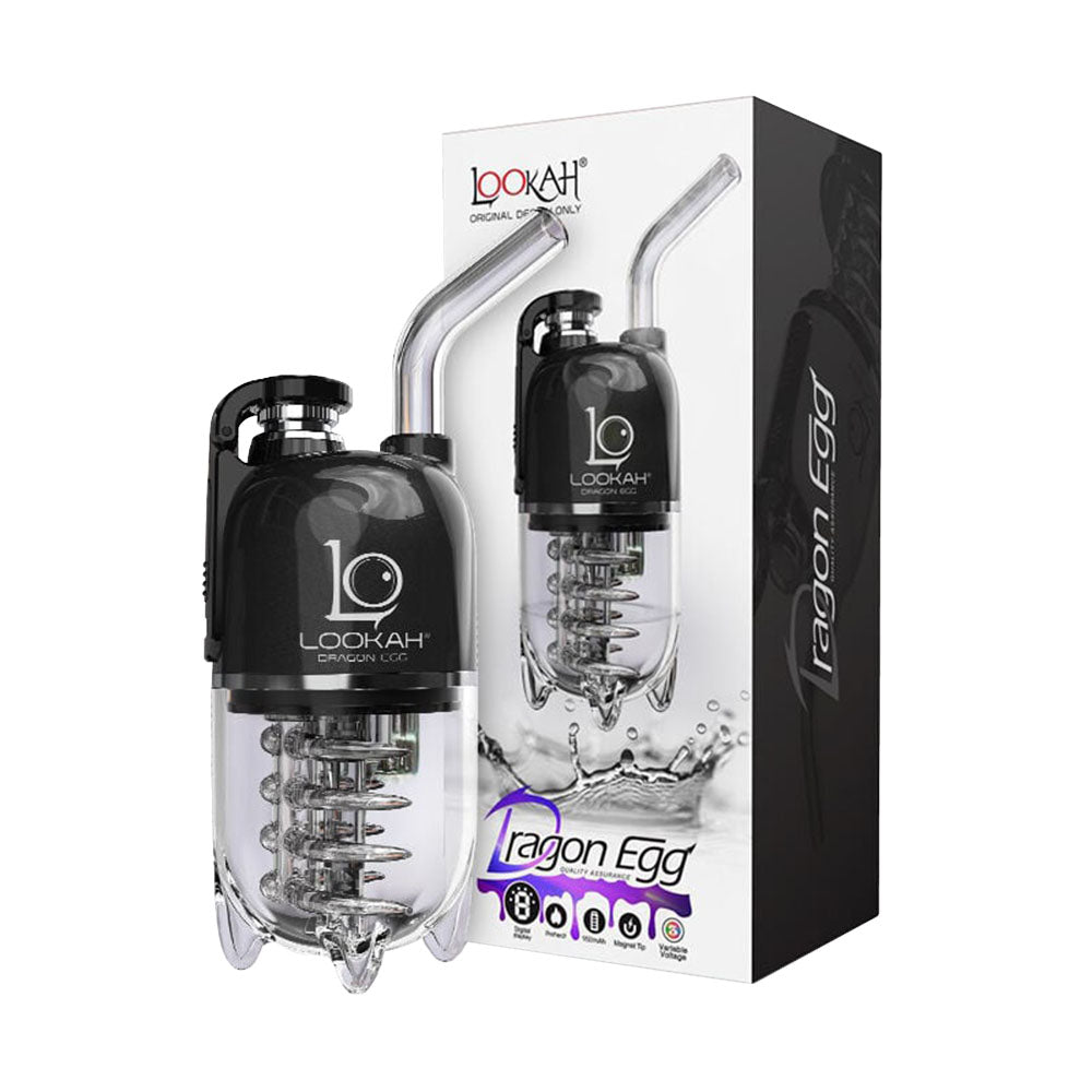 Lookah dragon egg electric dab rig bubbler black