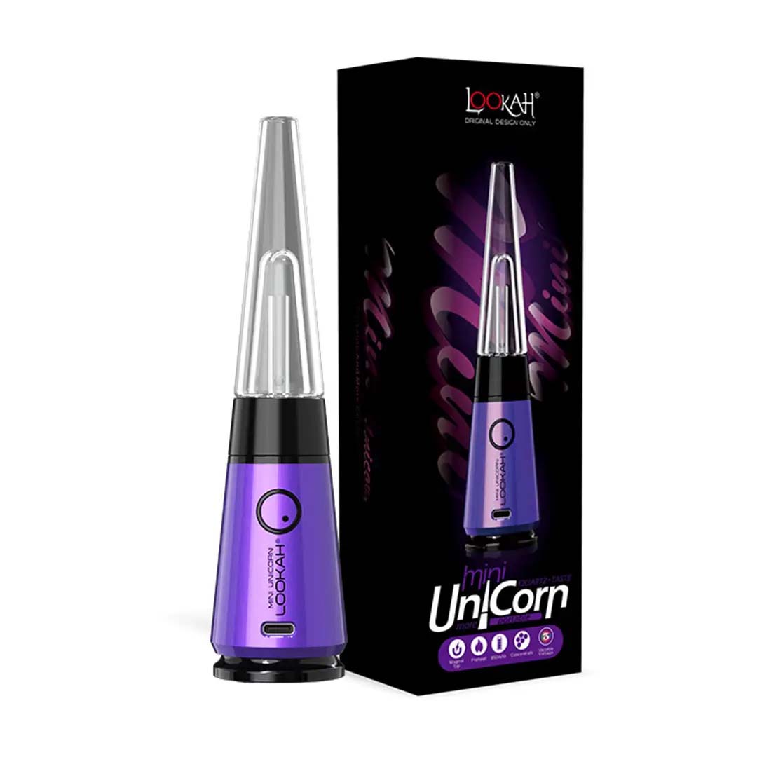 Lookah mini unicorn eRig kit purple