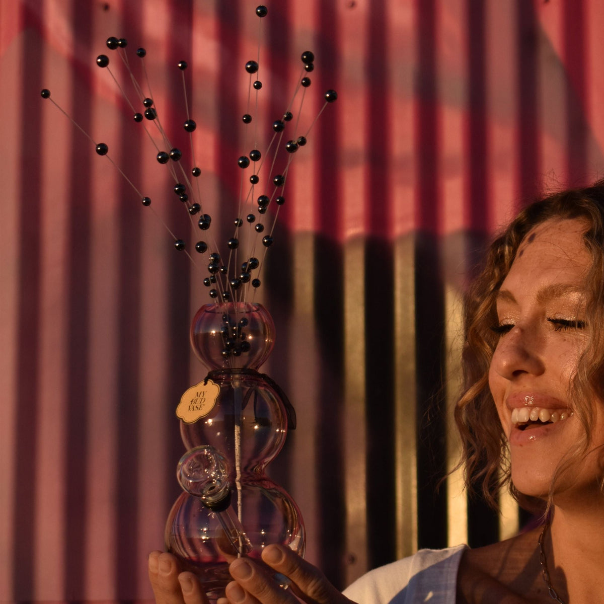 My Bud Vase Bubbles Vase Bong