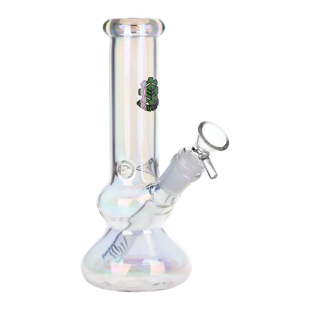 SeshGear Double Bubble Electroplated Glass Water Pipe