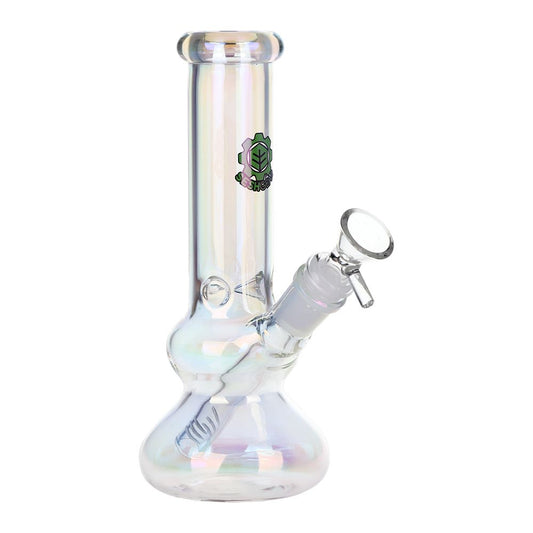 SeshGear Double Bubble Electroplated Glass Water Pipe