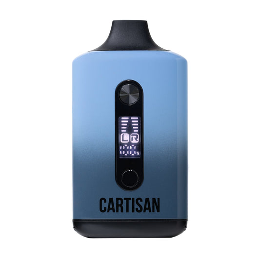 Cartisan Veil Bar Duo 2-in-1 Portable Vaporizer in Ocean Depths color, sleek and compact