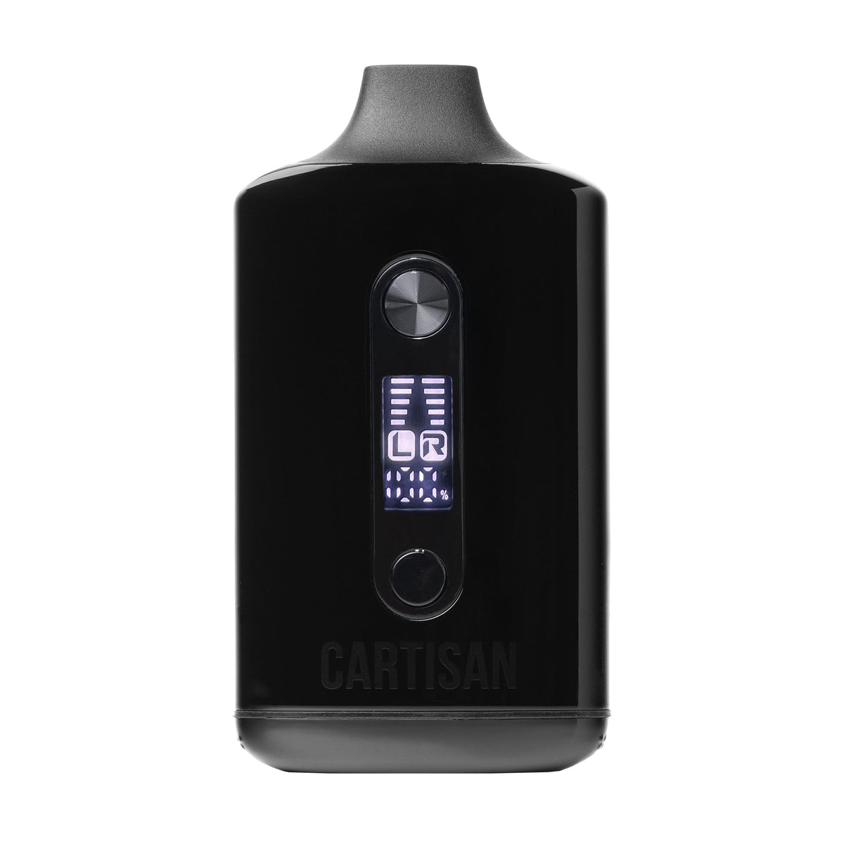 Cartisan Veil Bar Duo 2-in-1 Portable Vaporizer, sleek design, obsidian color