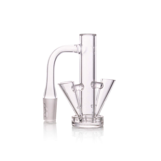 Control Tower Quartz Banger With Double Funnels