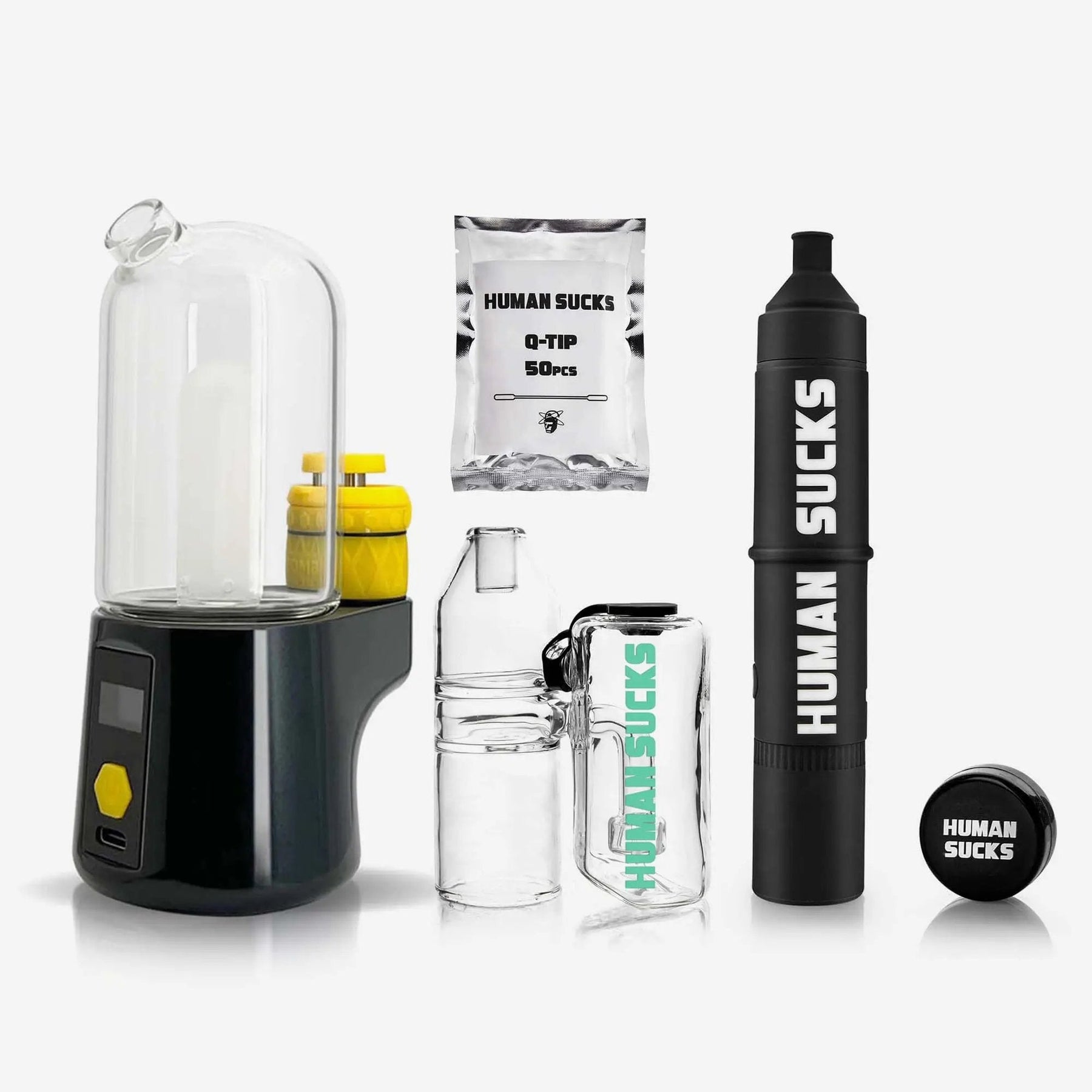 BOMB Electric Dab Rig & HUMAN SUCKS E Nectar Collector – HUMANSUCKS