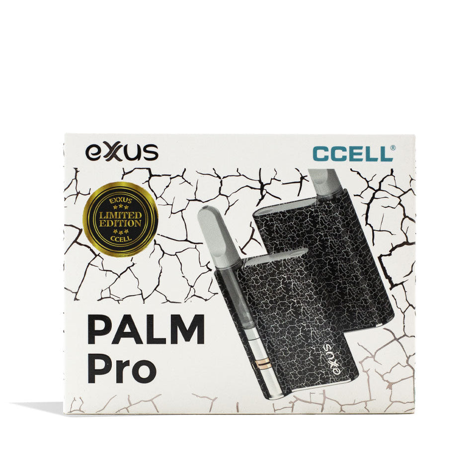 Exxus Vape Palm Pro Cartridge Vape in black white crackle