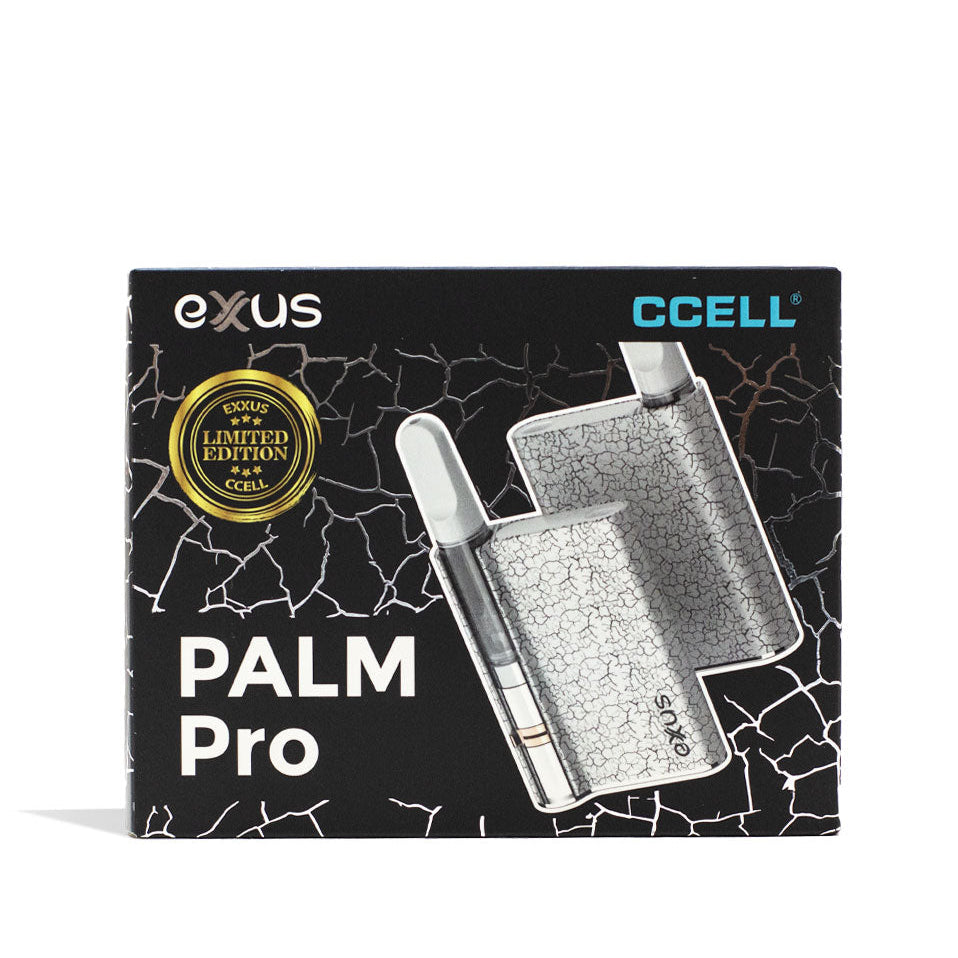 Exxus Vape Palm Pro Cartridge Vape white black crackle packaging