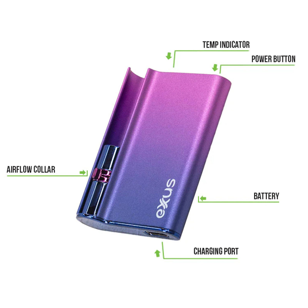 Exxus Vape Palm Pro 510 Vape details