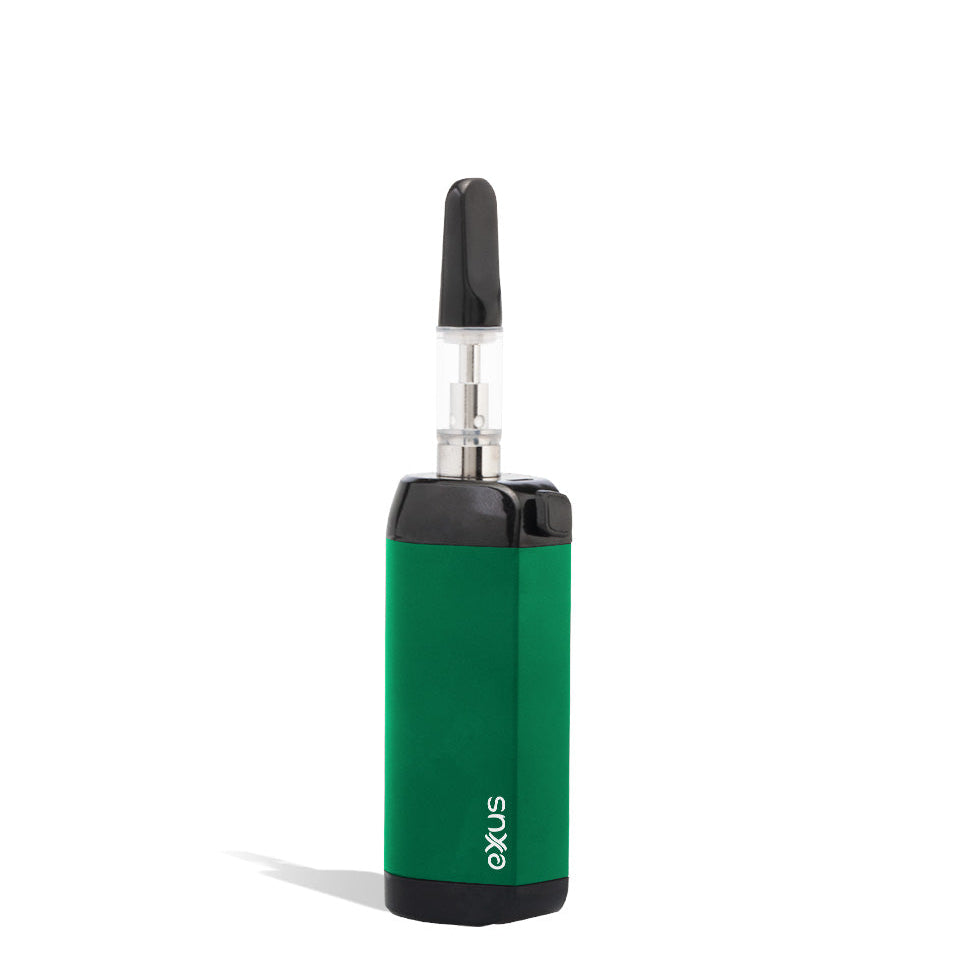 Exxus VRS 3-in-1 Vaporizer Pen in green - side cart