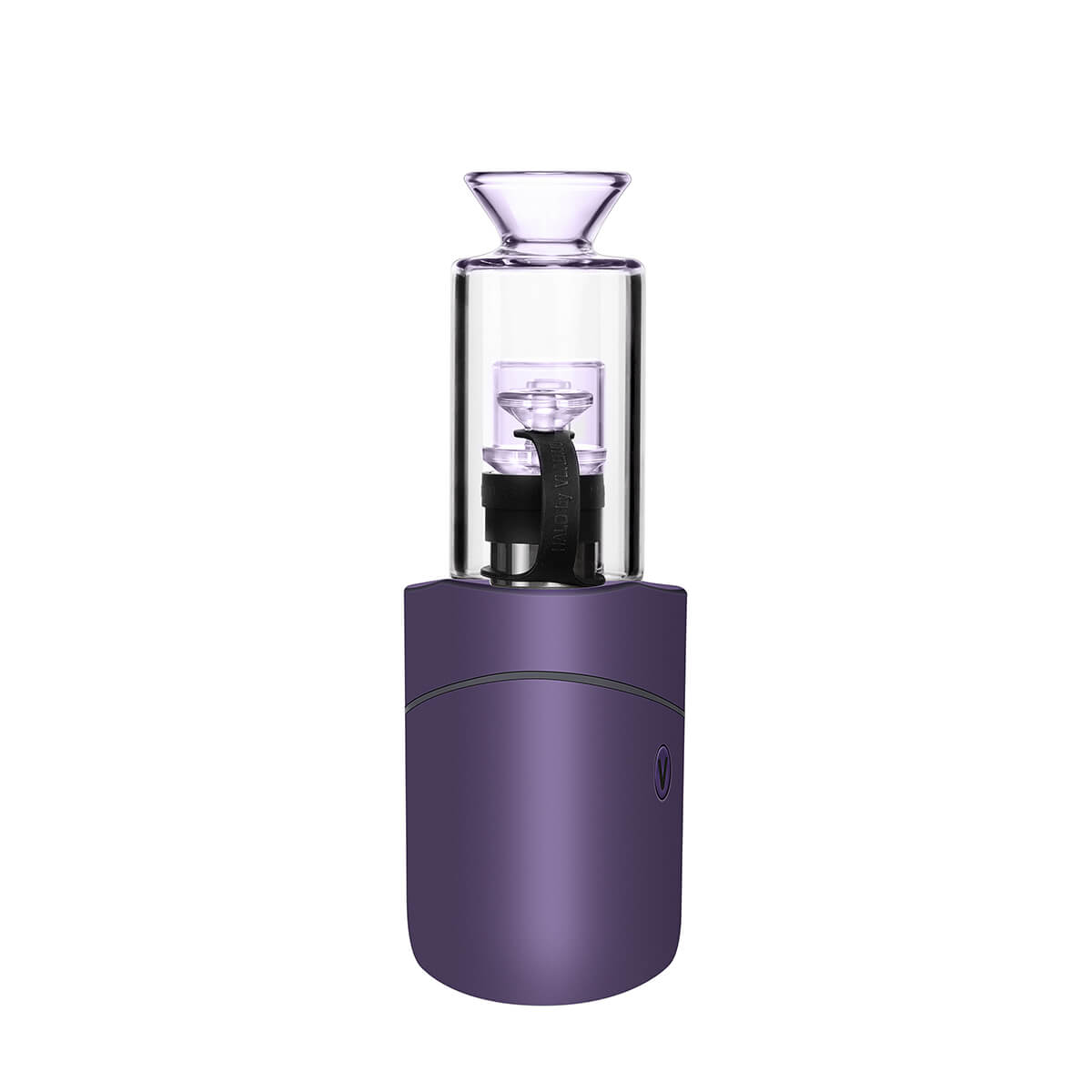 Side view of Purple Halo Portable E-Rig