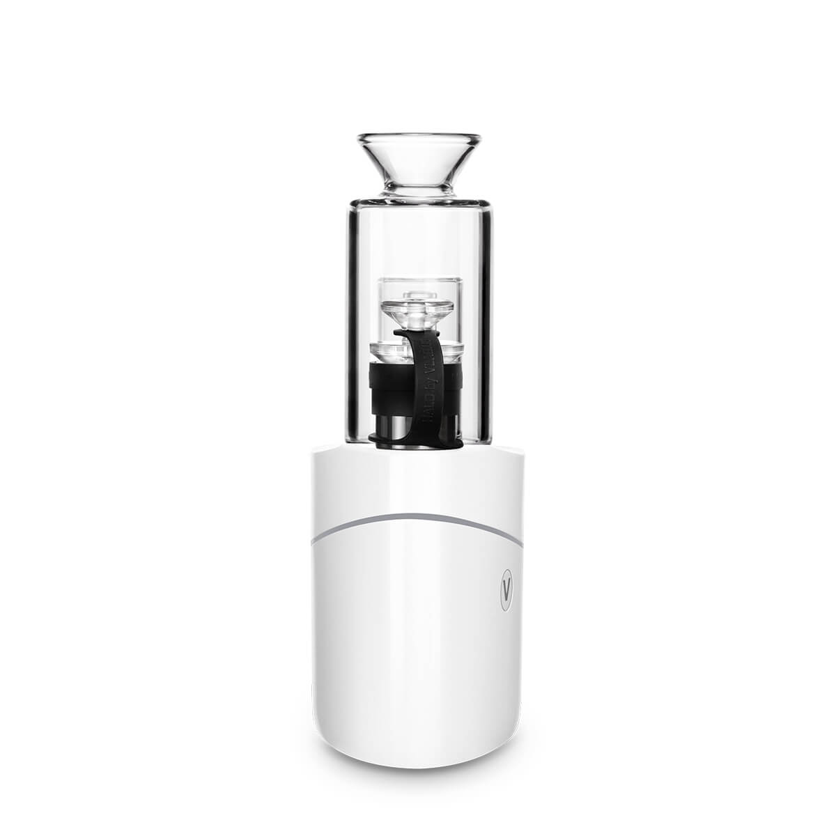 Side view of White Halo Portable E-Rig