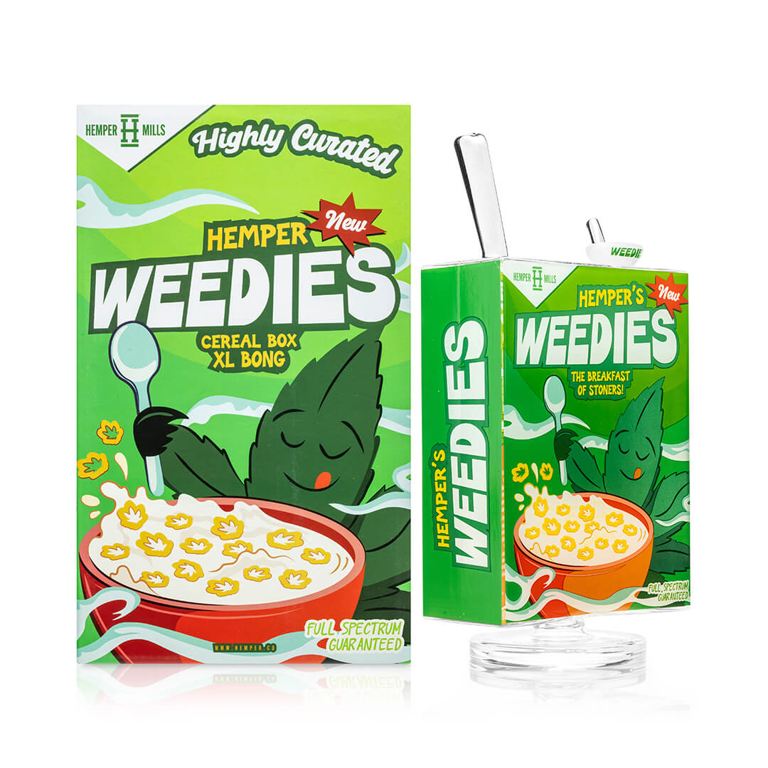HEMPER Weedies Cereal Box XL Bong