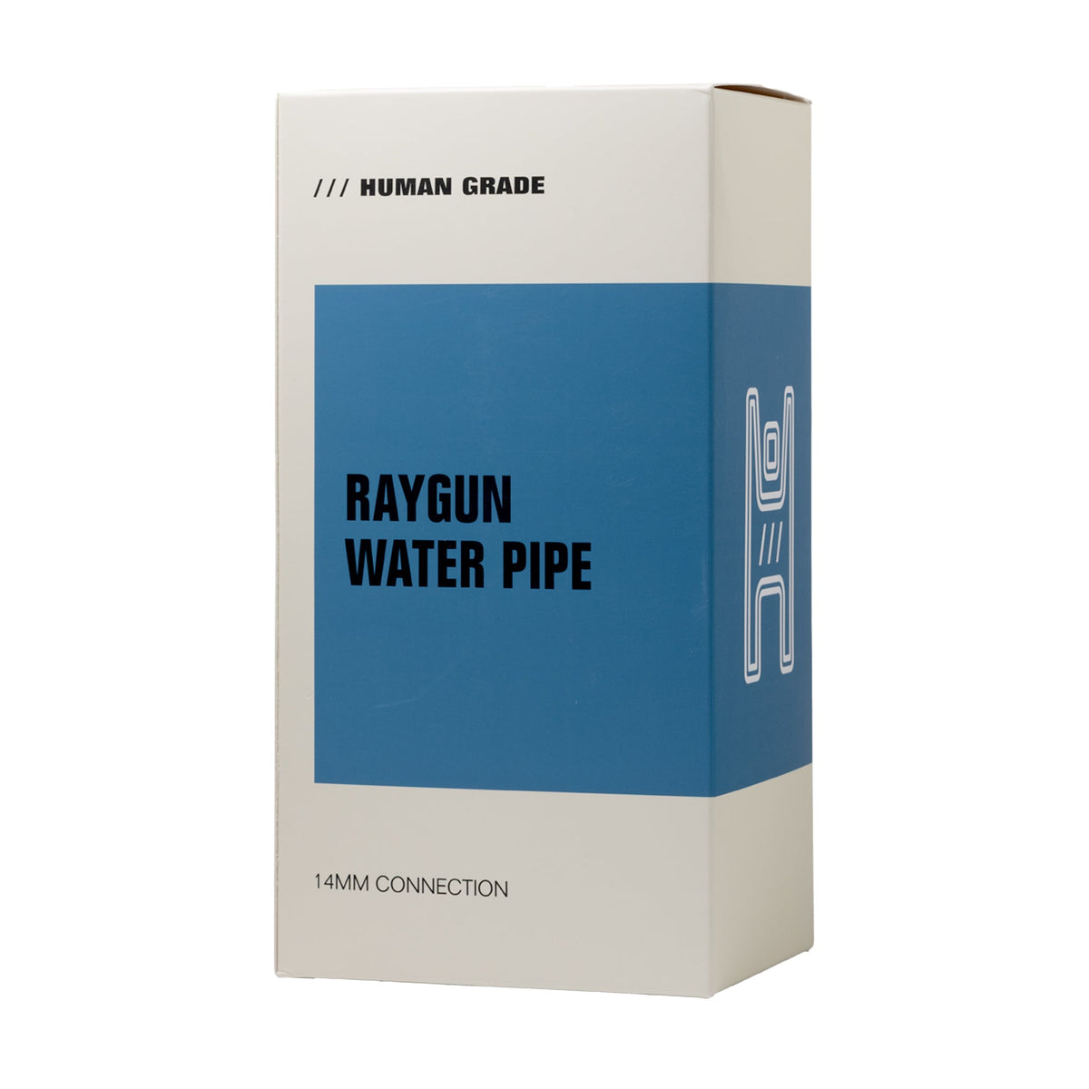 Human Grade Raygun Glass Water Pipe package front
