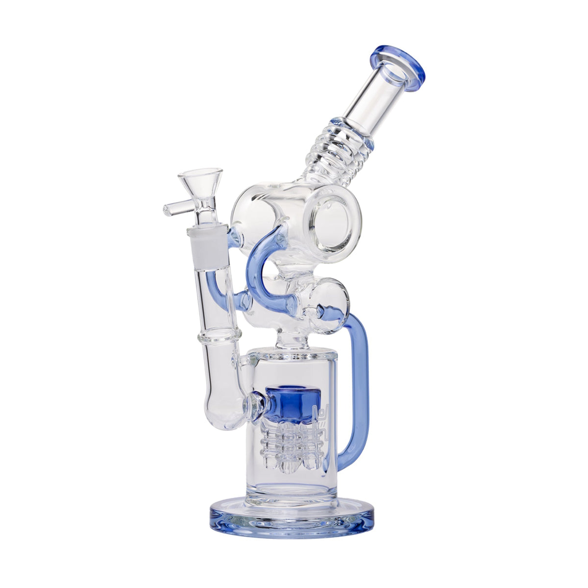 Human Grade Raygun Glass Water Pipe Percolator 
