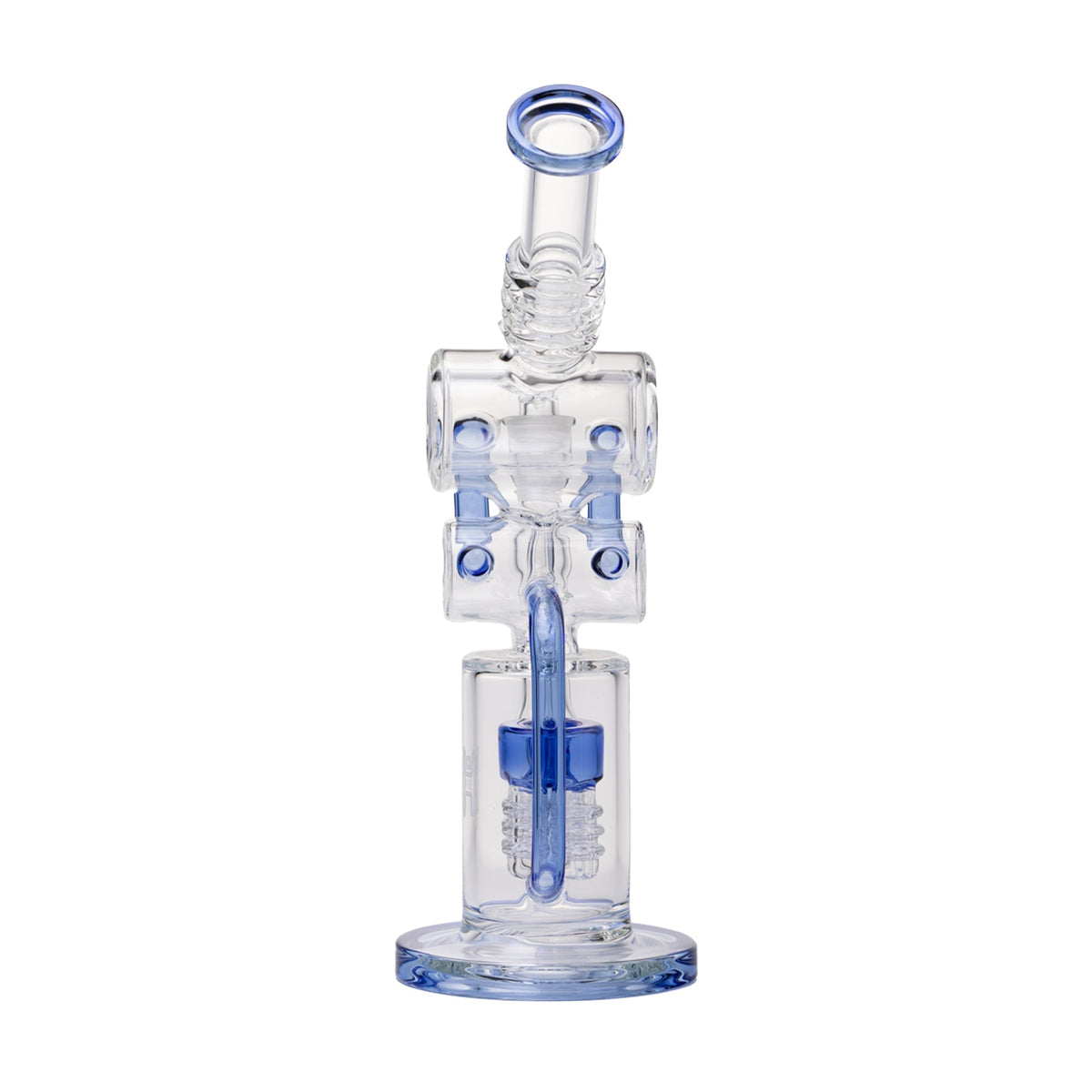 Human Grade Raygun Glass Water Pipe Percolator Bong