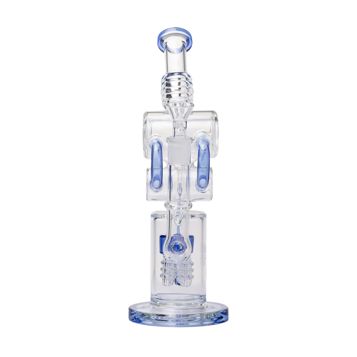 Human Grade Raygun Glass Water Pipe Percolator Bong