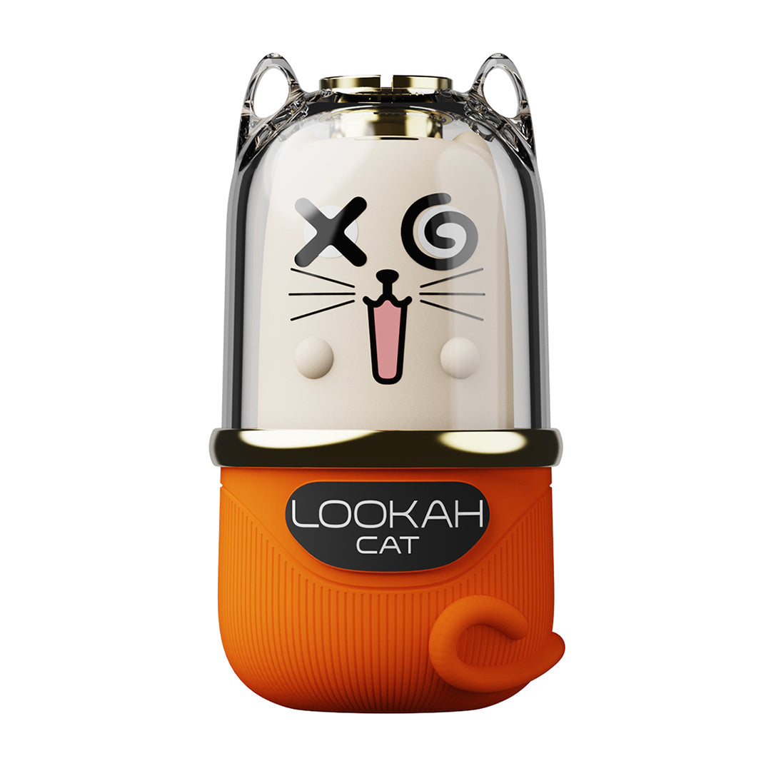 Lookah Cat Concentrate Vaporizer in Hermes Orange – portable 510 battery for wax concentrates