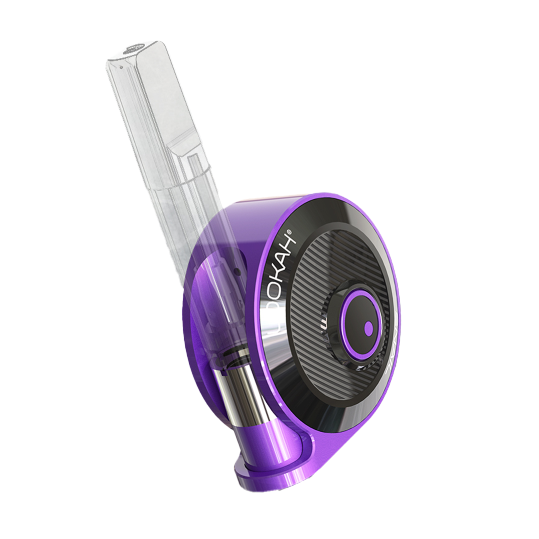Lookah Snail 2.0 vape battery in purple