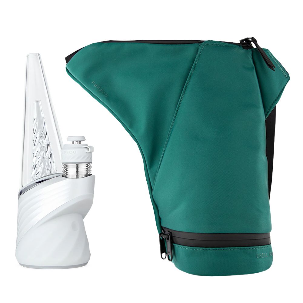 Puffco Peak Pro 3DXL Chamber eRig with Emerald Bag