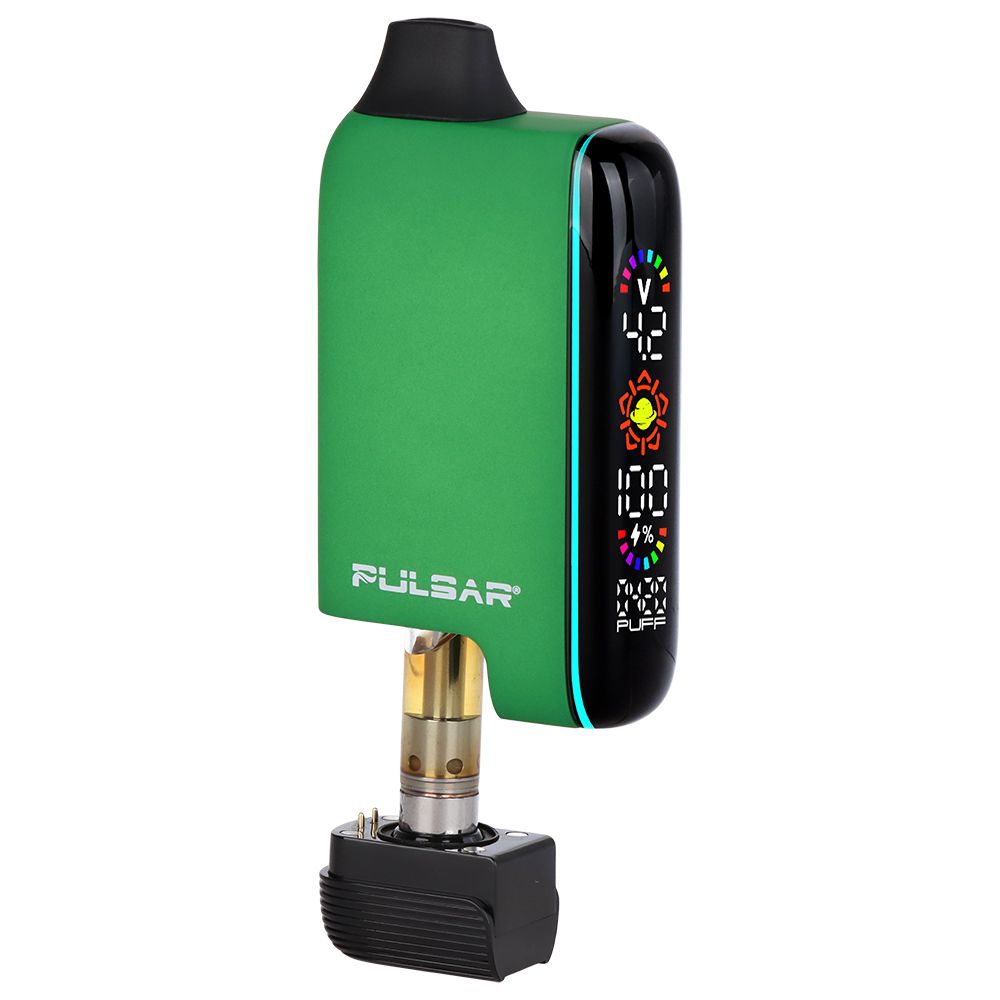 Close-up of Pulsar 510 DL 5.0 Vape Bar Acid Splash