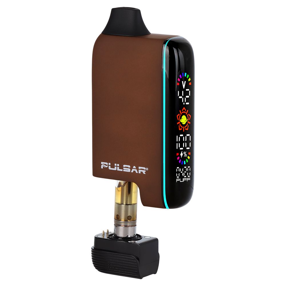 Close-up of Pulsar 510 DL 5.0 Vape Bar Earthstorm