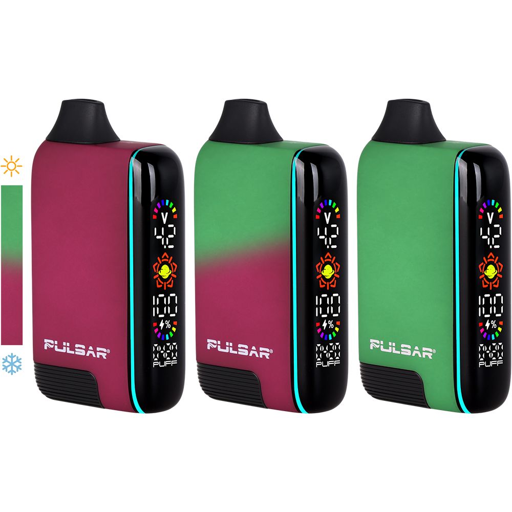 Pulsar 510 DL 5.0 Vape Bar Fairy Fire highlighting smooth color transition