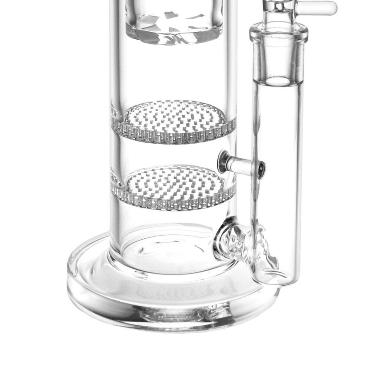 Pulsar Double Honeycomb Perc Bong 17"