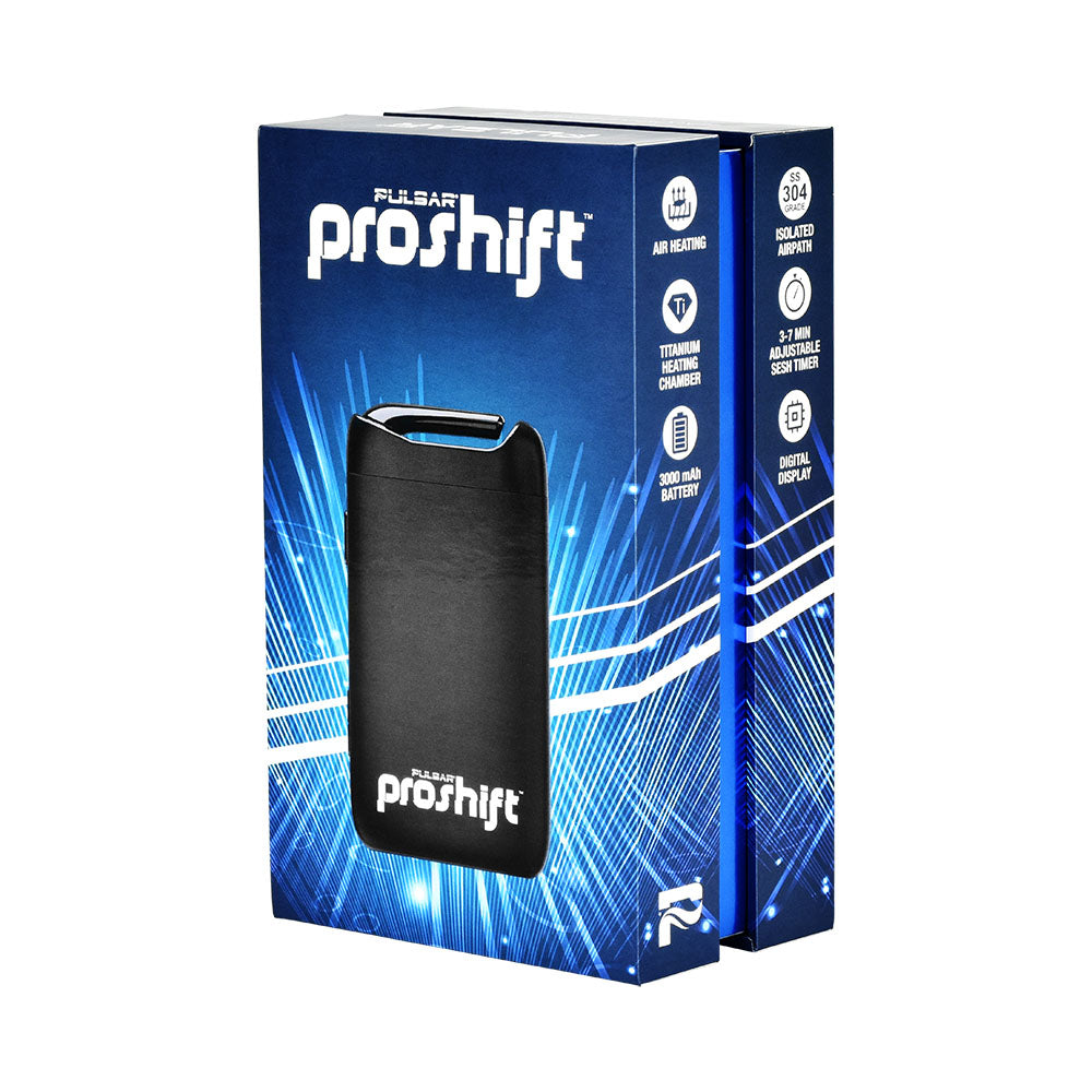 Packaging of Pulsar ProShift Dry Herb Vaporizer