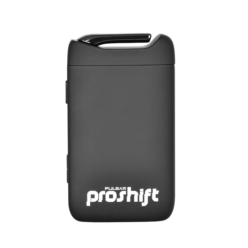 Front view of Pulsar Portable ProShift Dry Herb Vaporizer with OLED display
