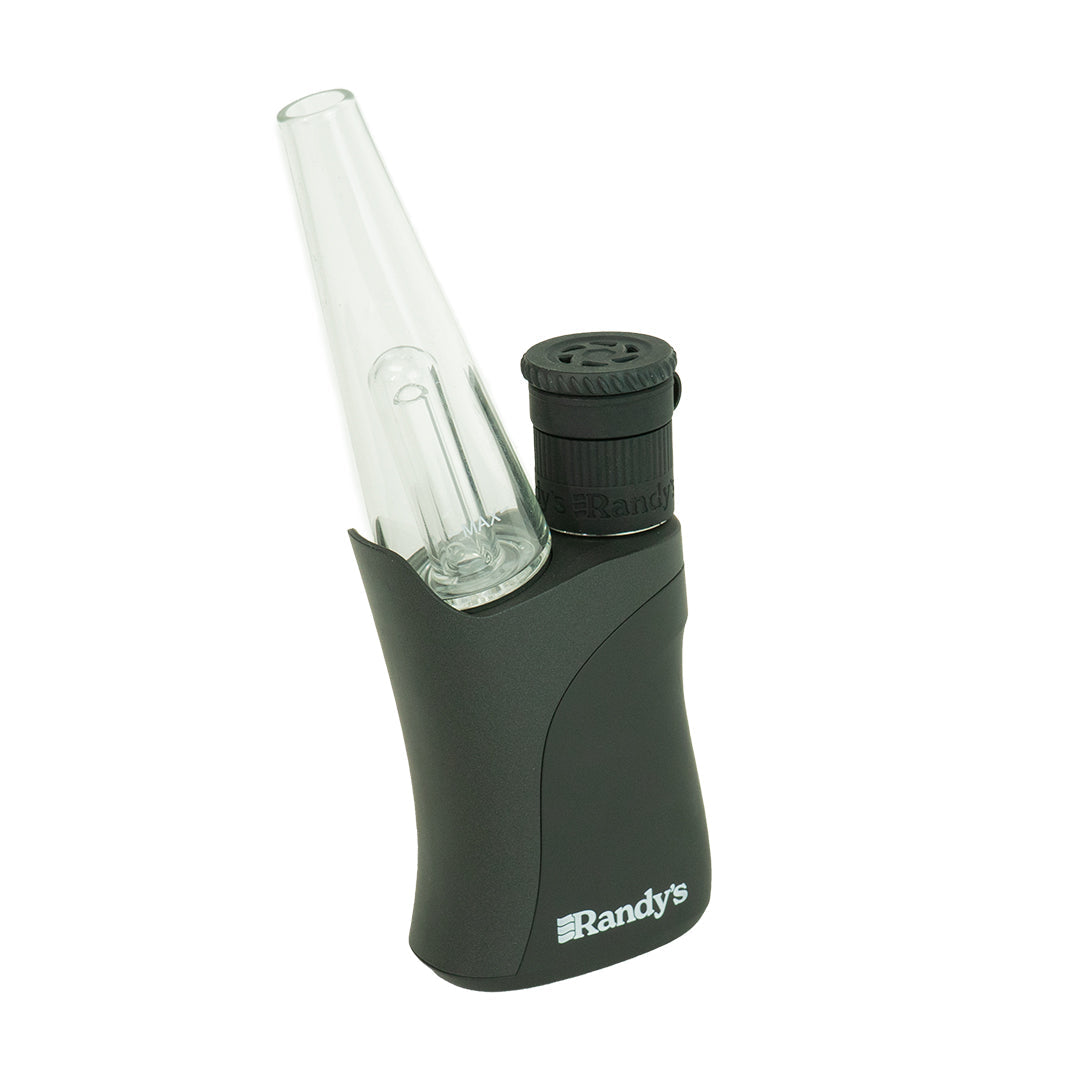 Side view of Randy's Grip Plus Vaporizer showing compact design and grip texture