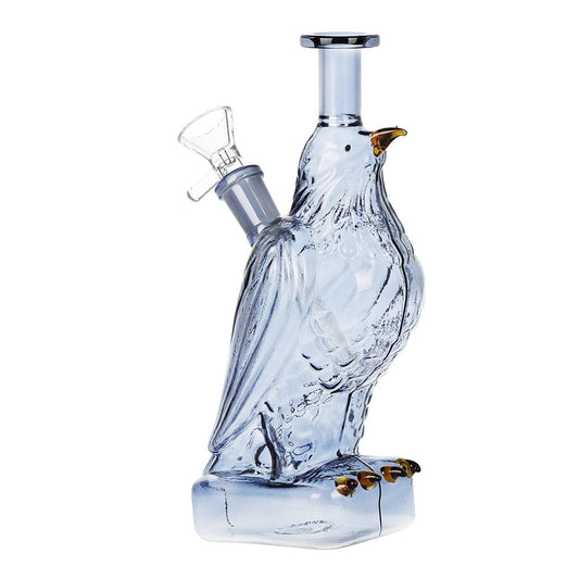 SeshGear Raven Glass Water Pipe - INHALCO