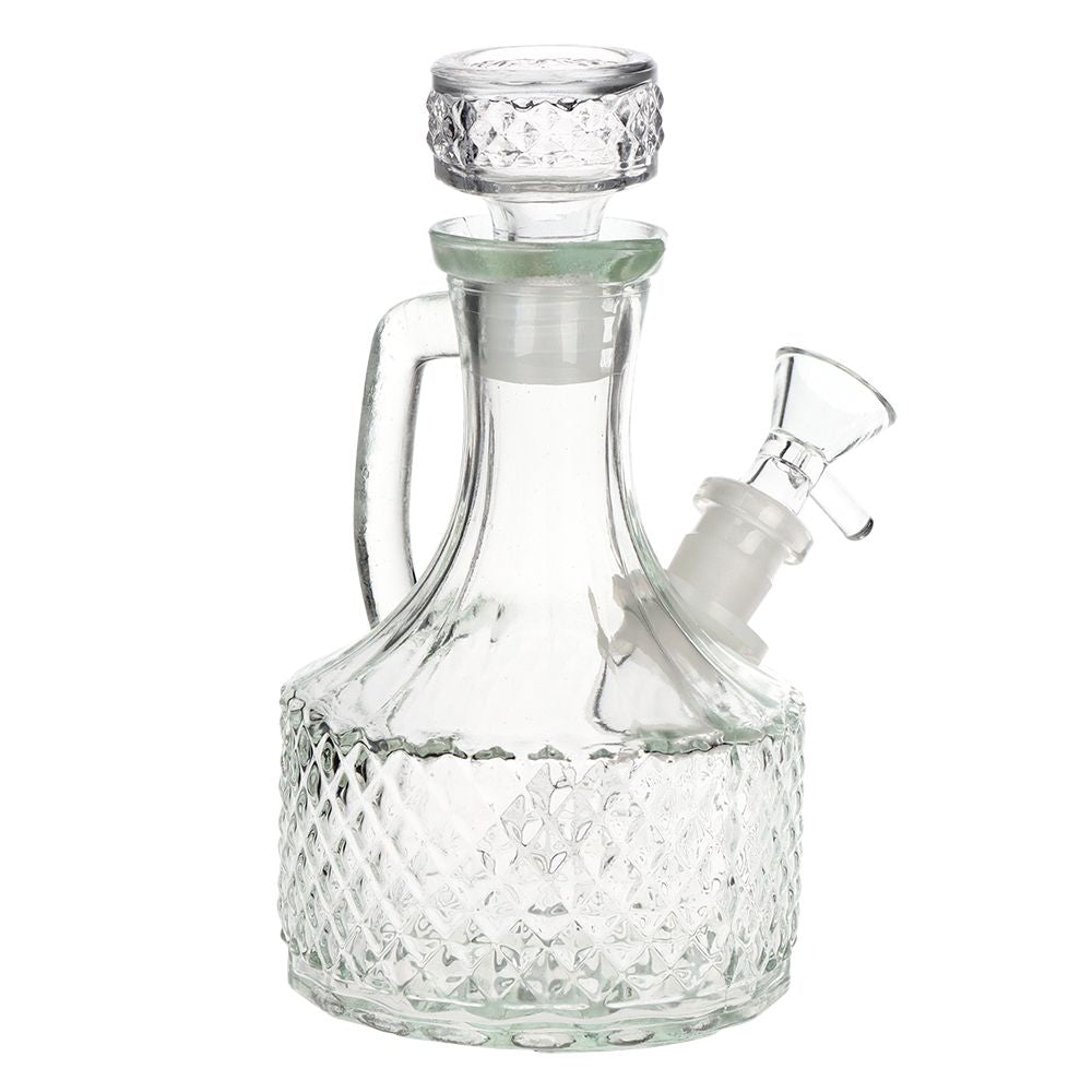 SeshGear Textured Vintage Glass Water Pipe