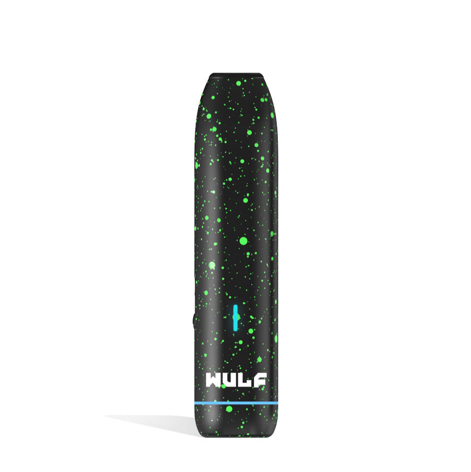 Wulf Mods LX Slim Dry Herb Vaporizer Black-Green Spatter