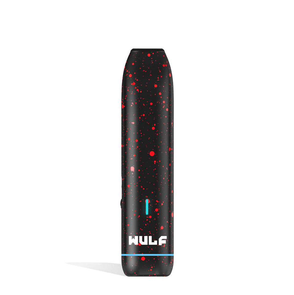 Wulf Mods LX Slim Dry Herb Vaporizer Black-Red Spatter