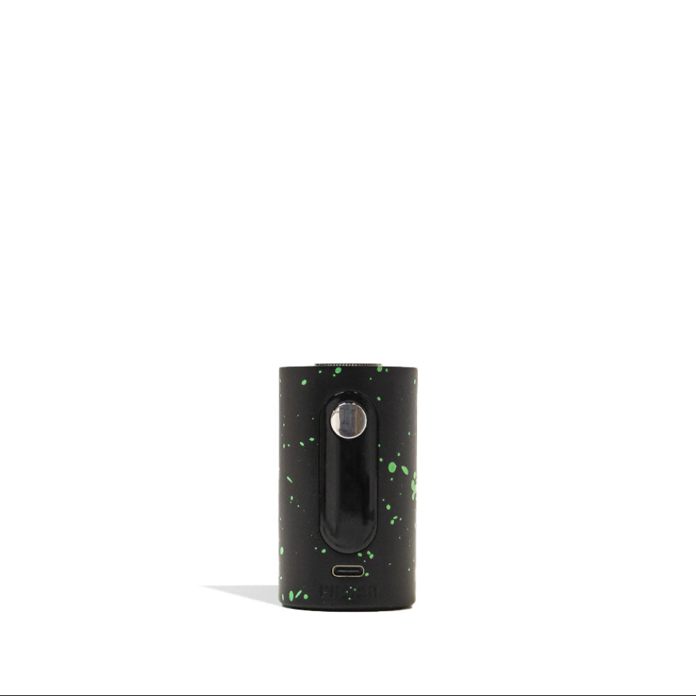 Wulf Mods Pillar Mini Electric Dab Rig black green spatter base