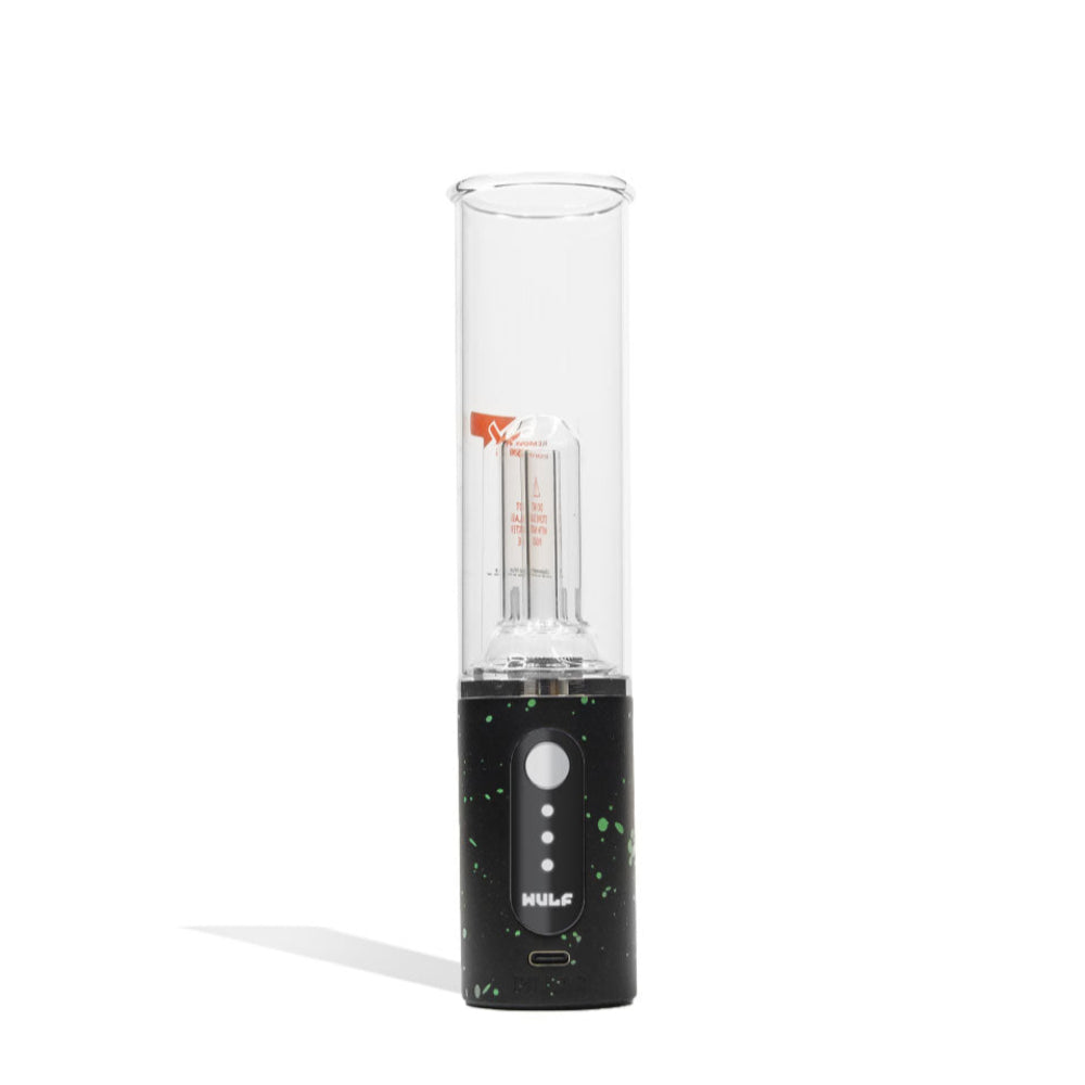 Wulf Mods Pillar Mini Electric Dab Rig Black Green Spatter