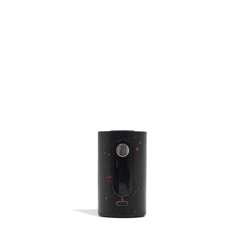 Wulf Mods Pillar Mini Electric Dab Rig in Black-Red Spatter Base