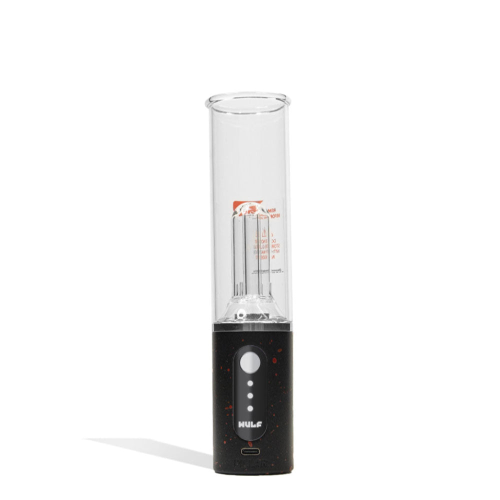 Wulf Mods Pillar Mini Electric Dab Rig black red spatter