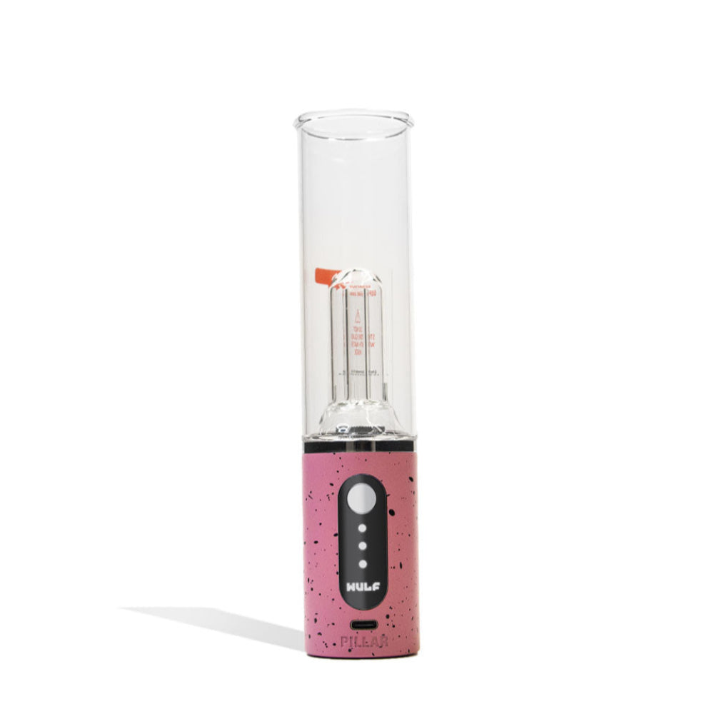 Wulf Mods Pillar Mini Electric Dab Rig in Pink-Black Spatter