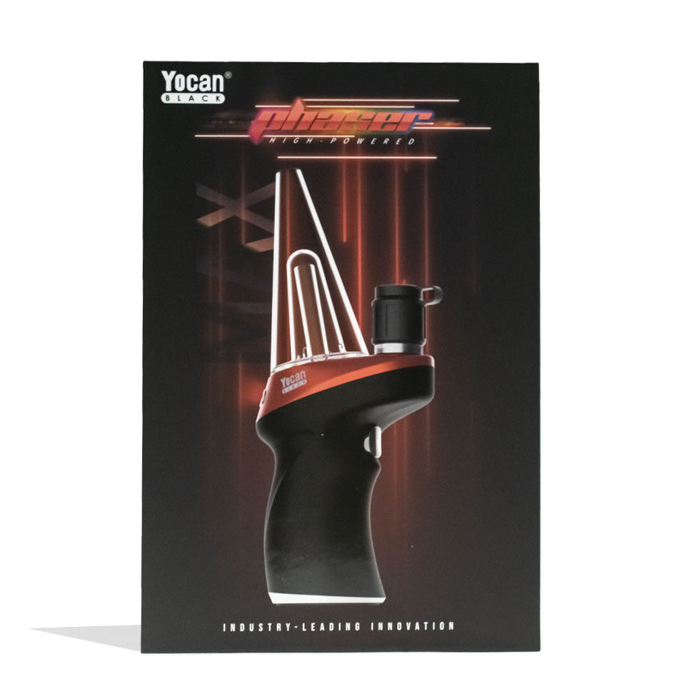 red Yocan Black Phaser Max Smart Dab Rig packaging