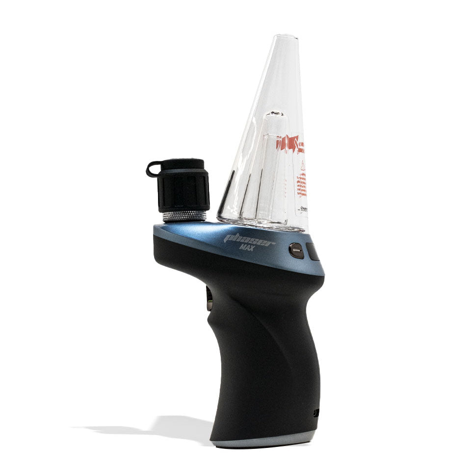 Yocan Black Phaser Max Smart Dab Rig in Blue Color