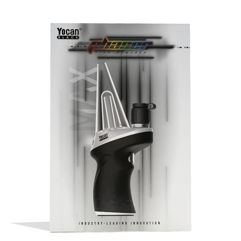 Silver Yocan Black Phaser Max Dab Rig Packaging