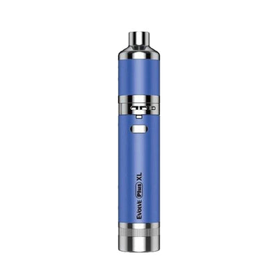 Yocan Evolve Plus XL Wax Vaporizer in light blue, magnetic chamber, leak-proof coil cap
