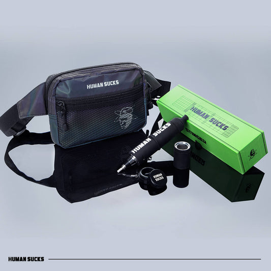 Dab Pen w/ Reflective Fanny Pack Set - HUMAN SUCKS 