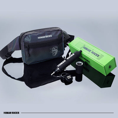 Dab Pen w/ Reflective Fanny Pack Set - HUMAN SUCKS 